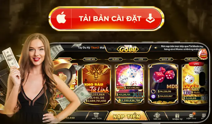 Tải app Go88 chơi game đổi thưởng mượt mà chỉ bằng một cú nhấp