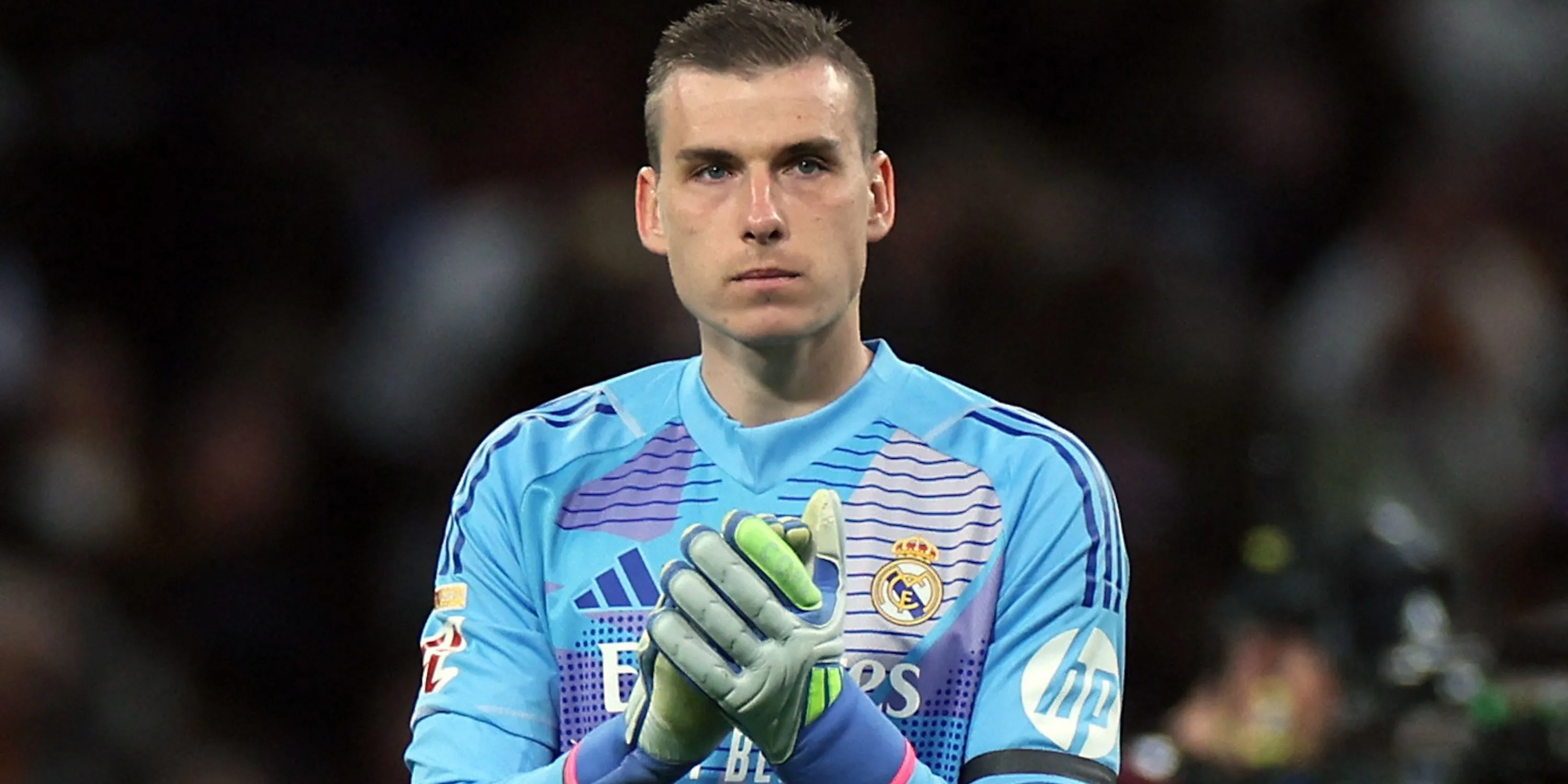 Andriy Lunin, thủ môn Real Madrid, mục tiêu chiêu mộ của Aston Villa
