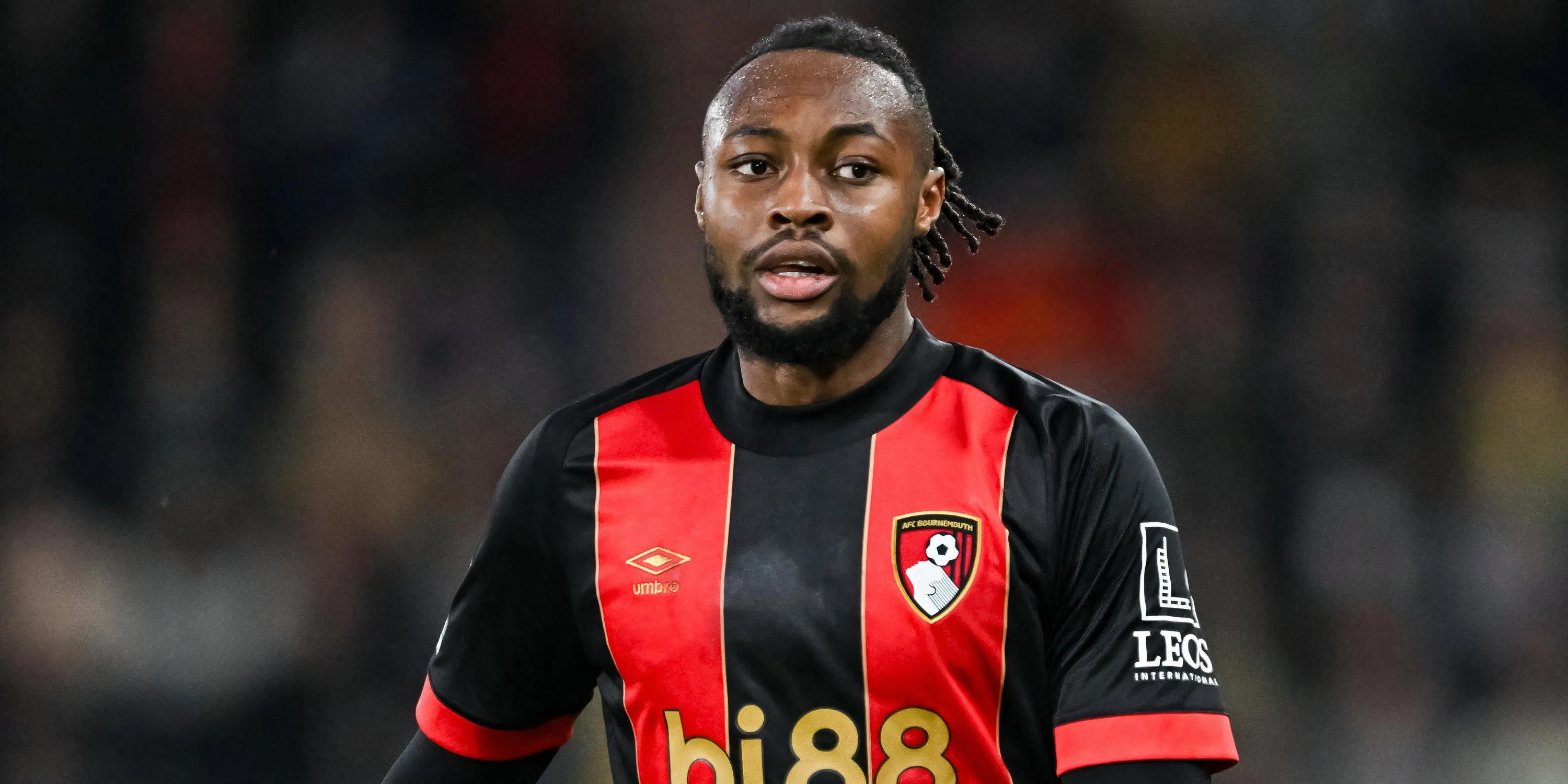 Antoine Semenyo ăn mừng bàn thắng cho Bournemouth