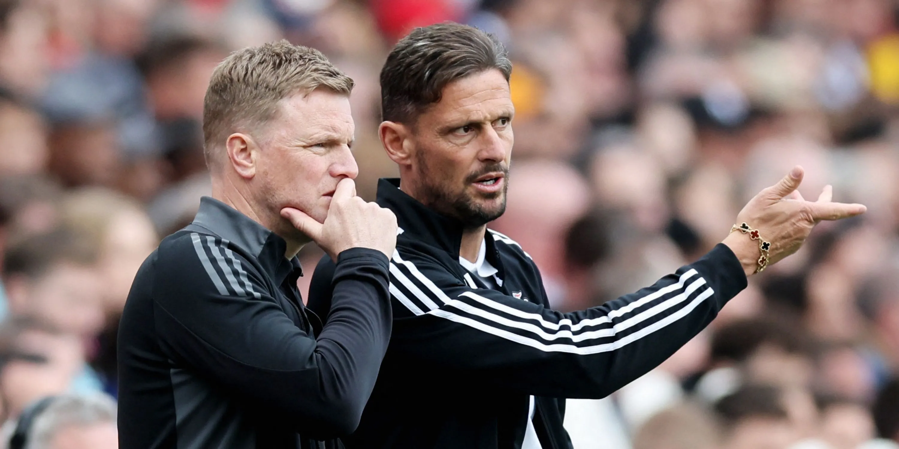 Huấn luyện viên Eddie Howe và Newcastle, một đối thủ cạnh tranh tiềm năng cho top 4