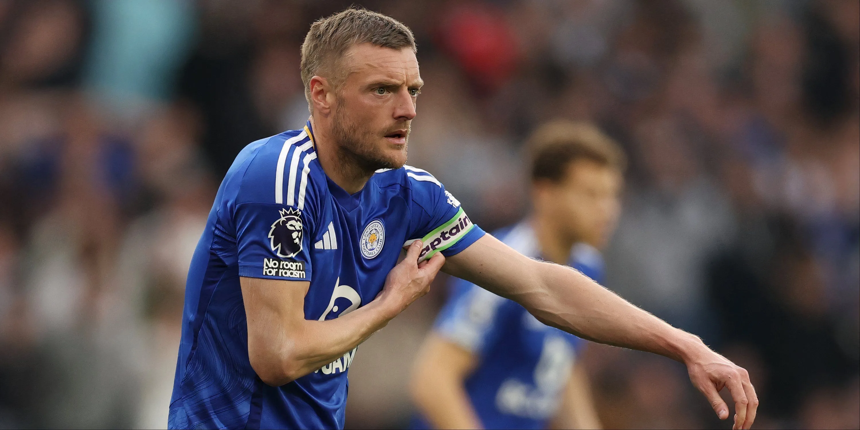Jamie Vardy, tiền đạo đang được Crystal Palace quan tâm chuyển nhượng tự do