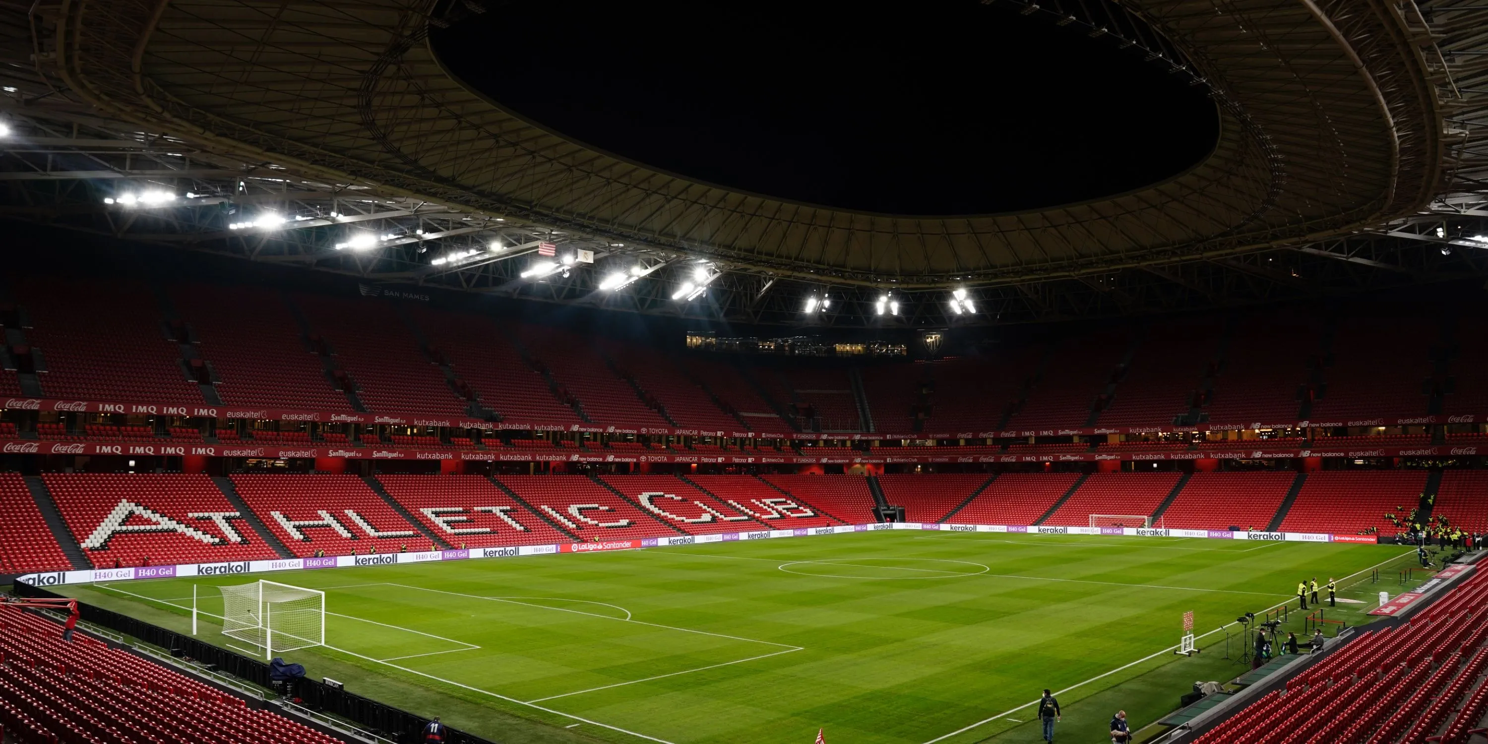 Sân vận động San Mames của Athletic Bilbao, địa điểm tổ chức chung kết Europa League được UEFA lựa chọn, với kiến trúc hiện đại và sức chứa hơn 53.000 chỗ ngồi