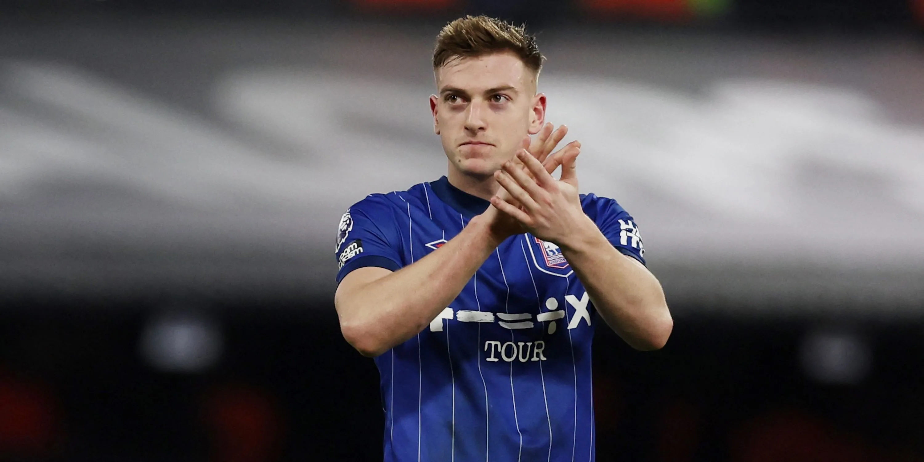 Tiền đạo Liam Delap (Ipswich Town), mục tiêu chuyển nhượng của Everton