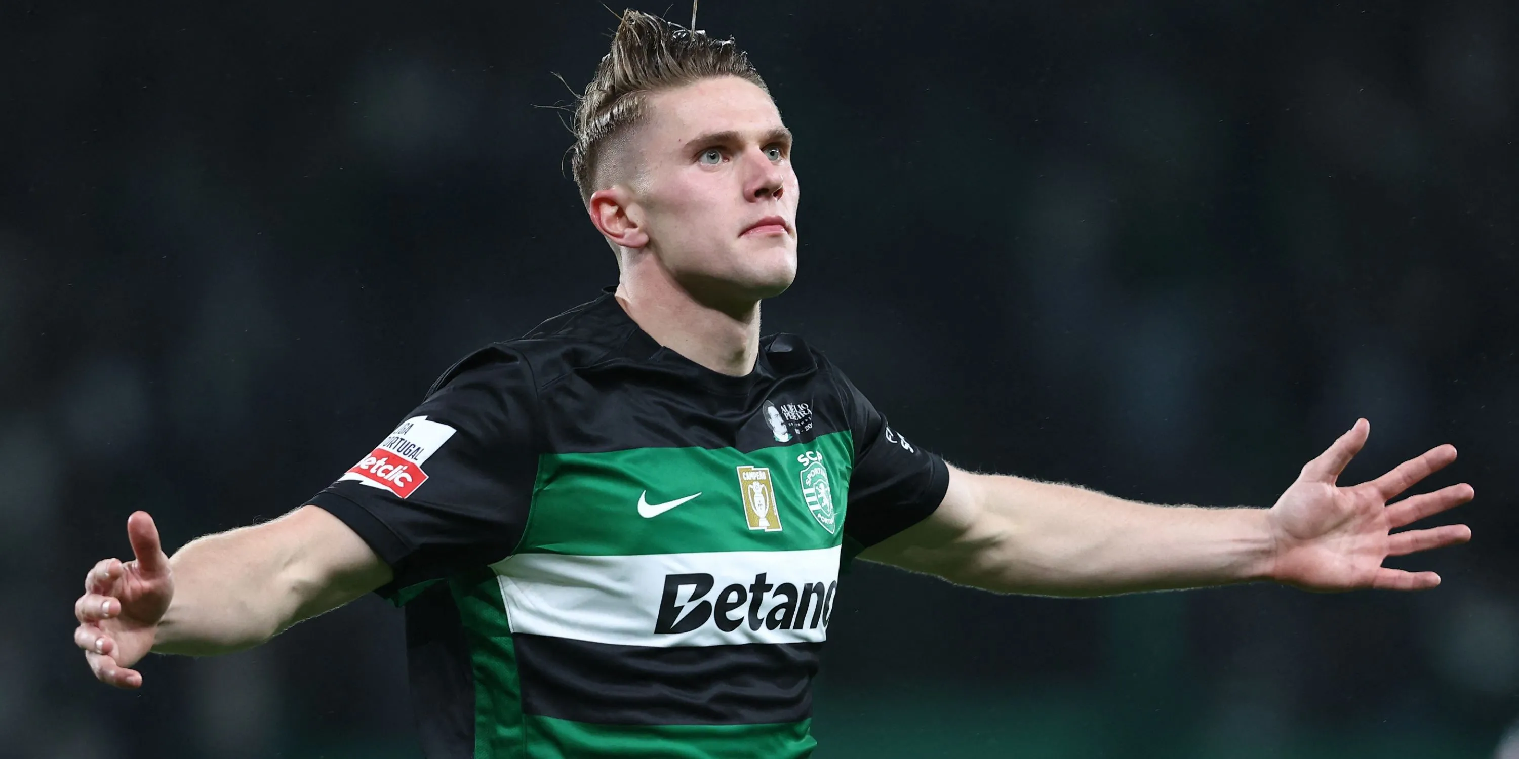 Viktor Gyokeres thi đấu ấn tượng trong màu áo Sporting Lisbon