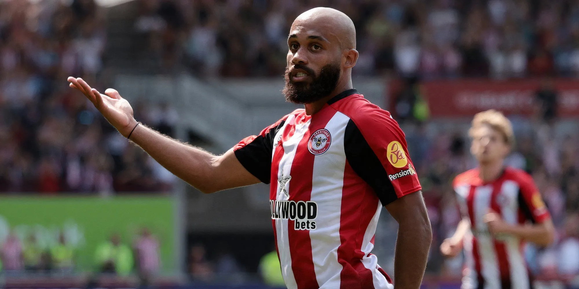 Bryan Mbeumo, tiền đạo chủ lực của Brentford được cho là đang muốn rời đi