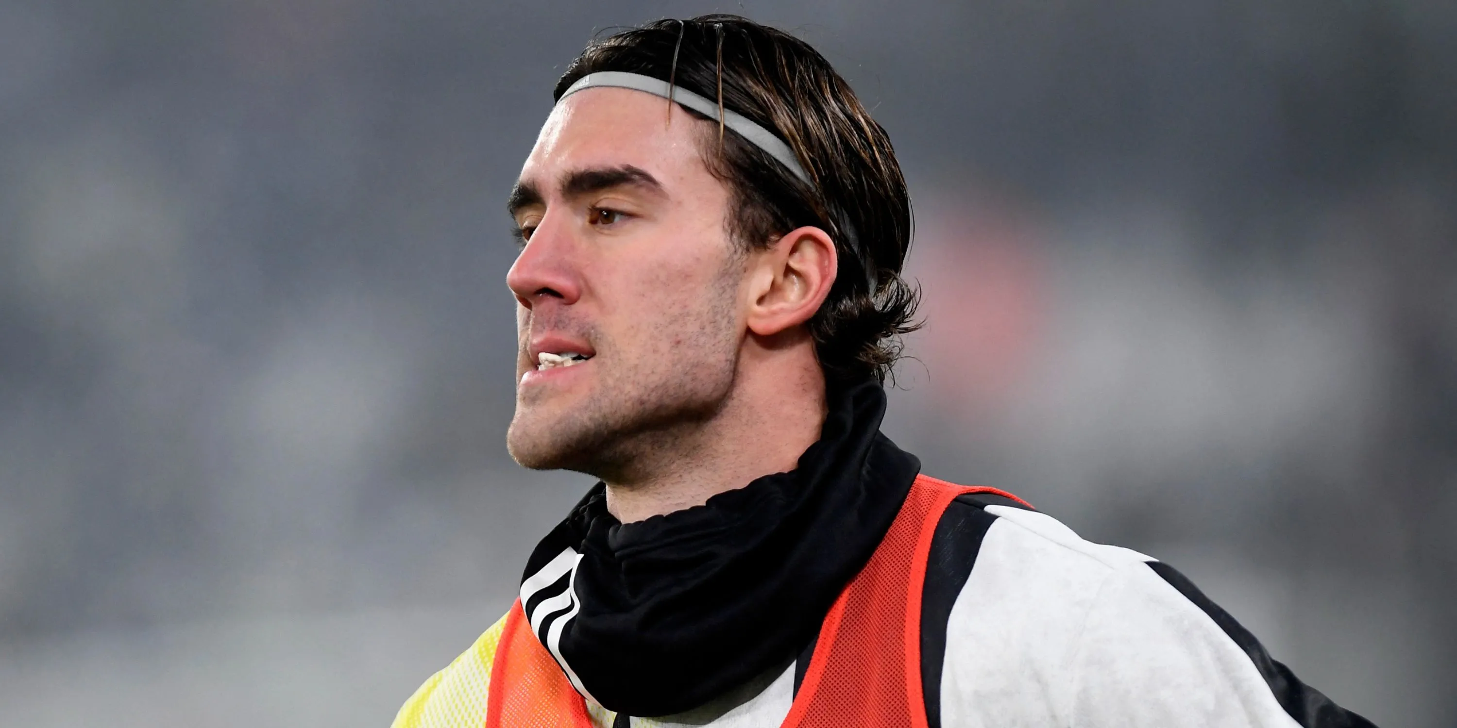 Dusan Vlahovic trong một trận đấu của Juventus tại Serie A