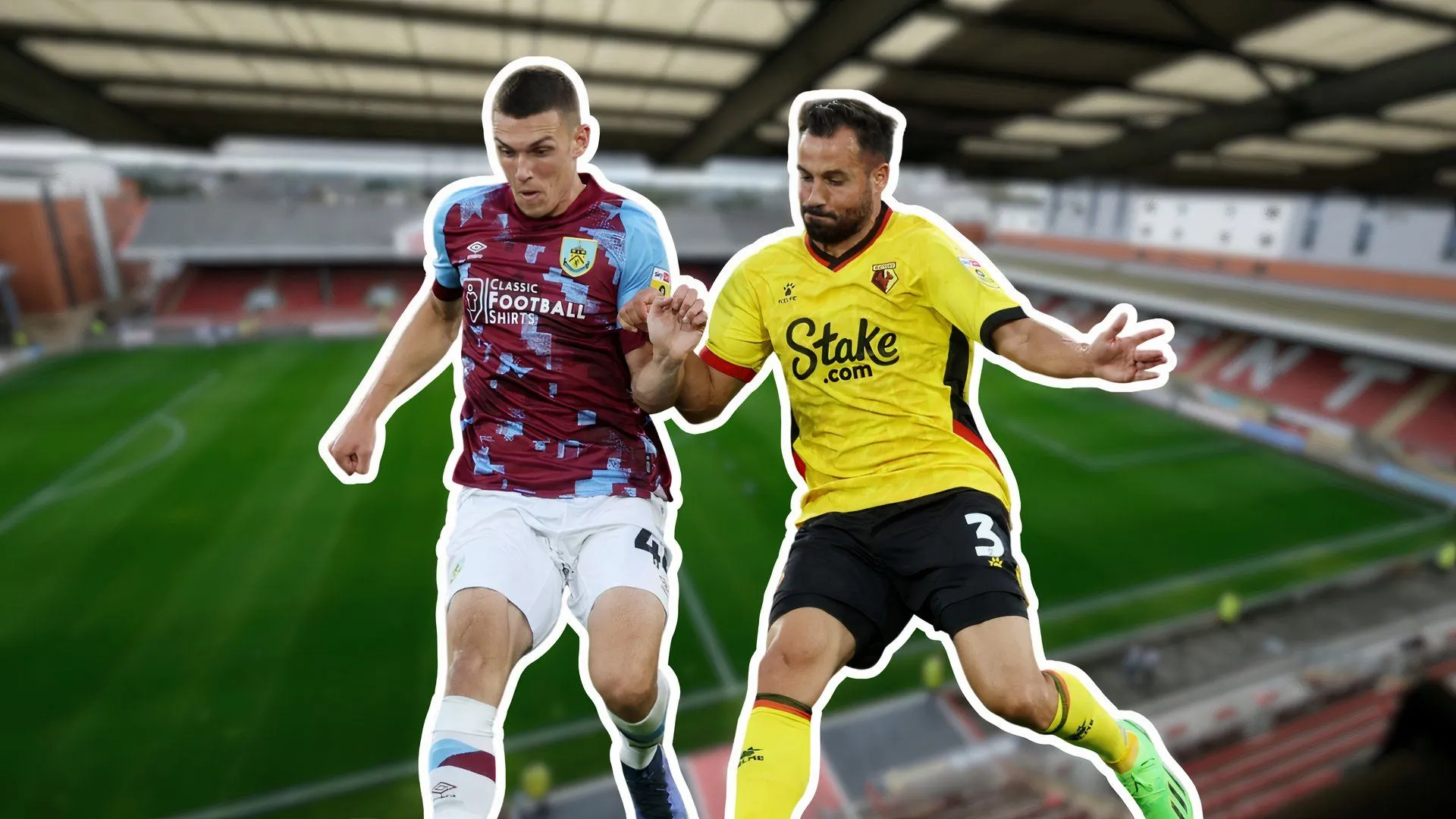 Hình ảnh Dara Costelloe khi còn thi đấu cho Burnley