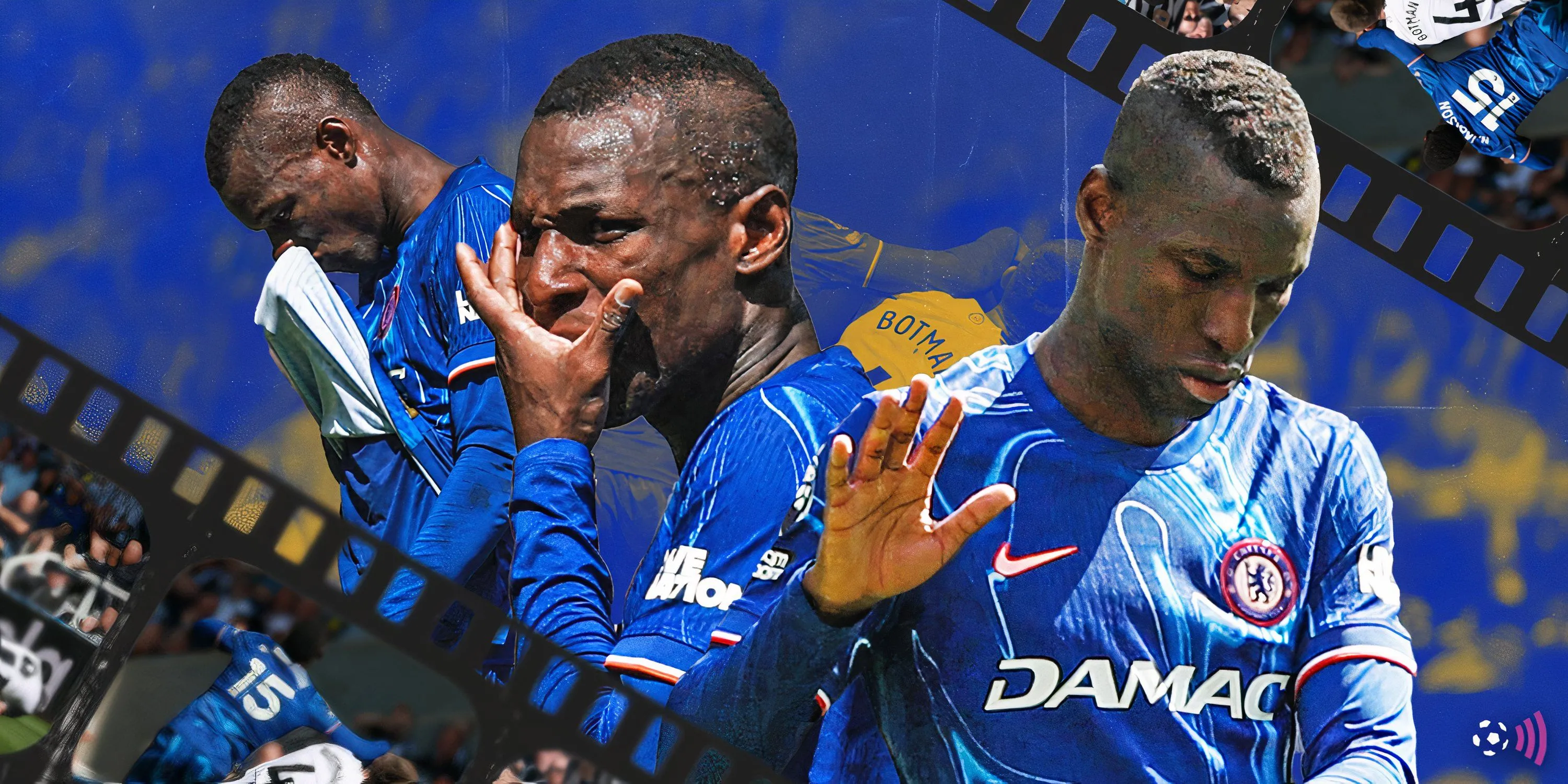 Nicolas Jackson thi đấu cho Chelsea mùa giải 2024/2025
