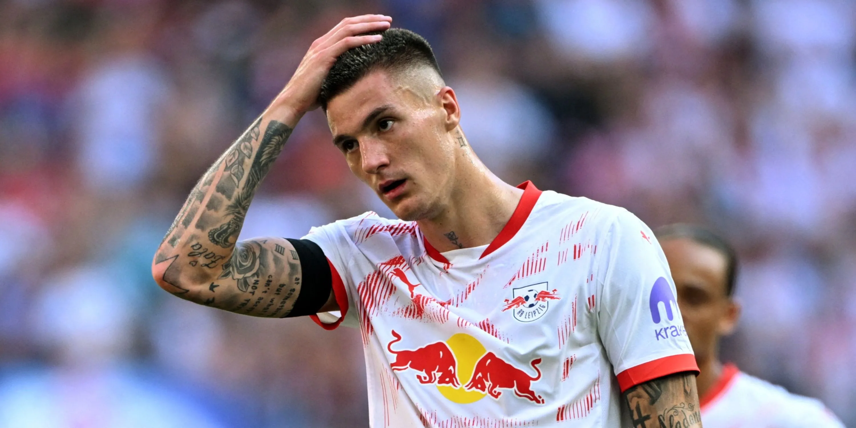 Tiền đạo Benjamin Sesko của RB Leipzig, mục tiêu chuyển nhượng tiềm năng tại Premier League