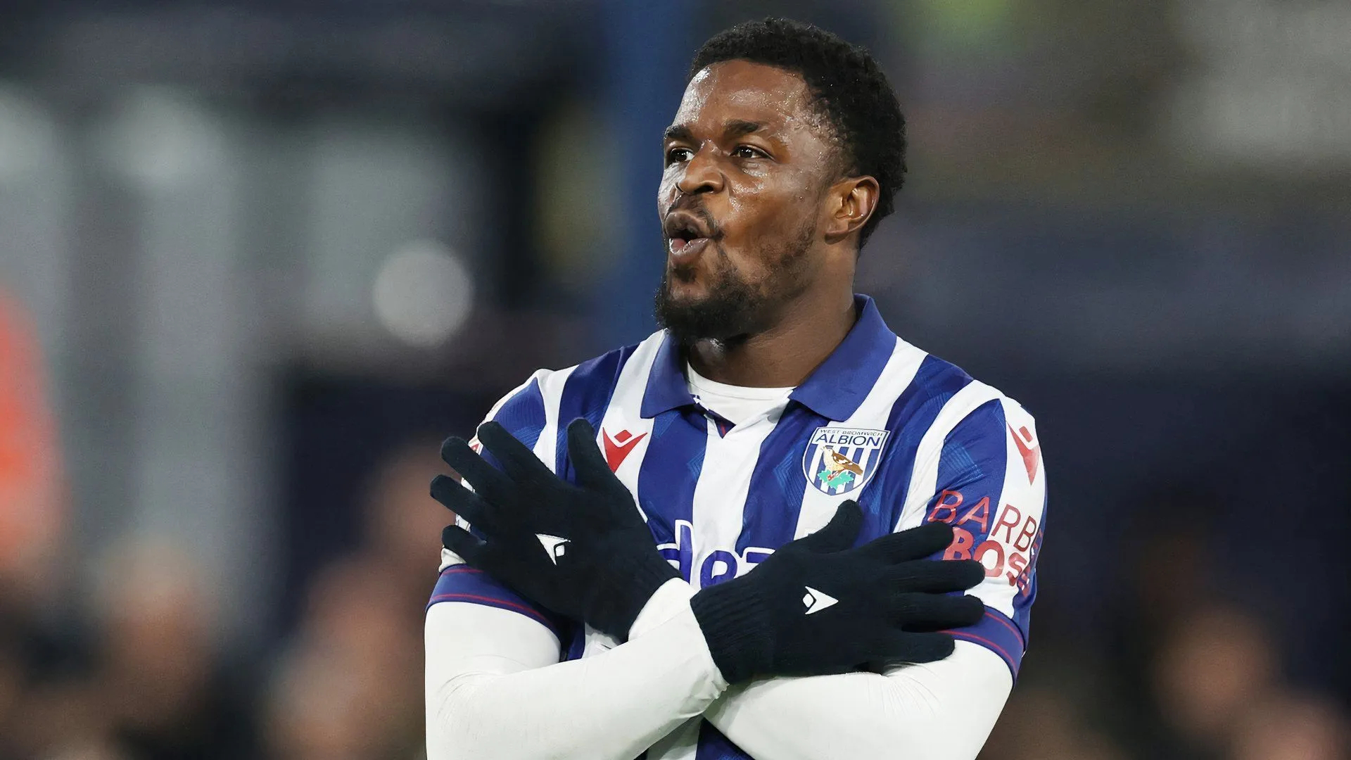 Josh Maja trong màu áo West Brom