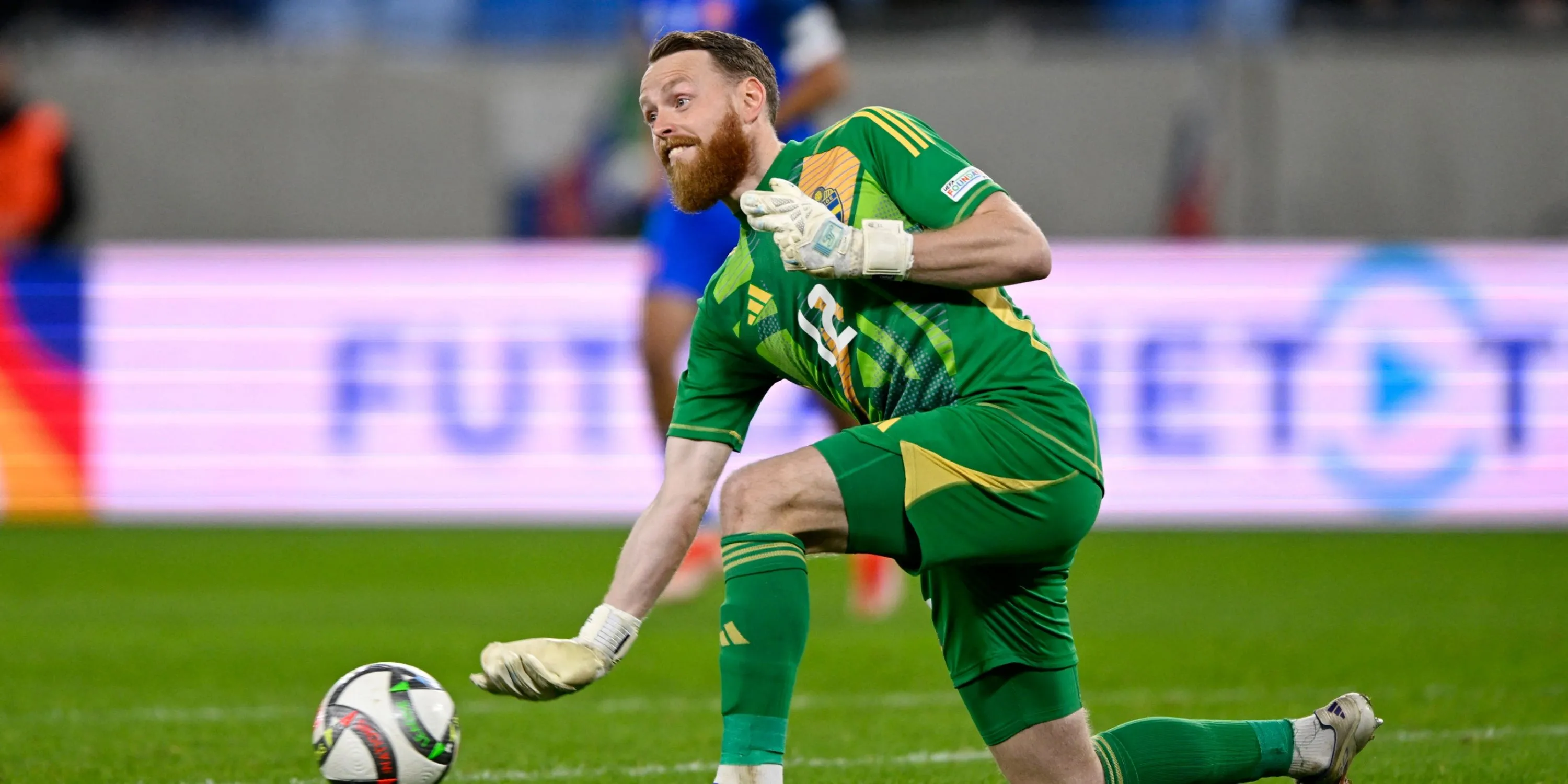 Thủ môn Viktor Johansson, mục tiêu chuyển nhượng tiềm năng của West Ham United từ Stoke City.