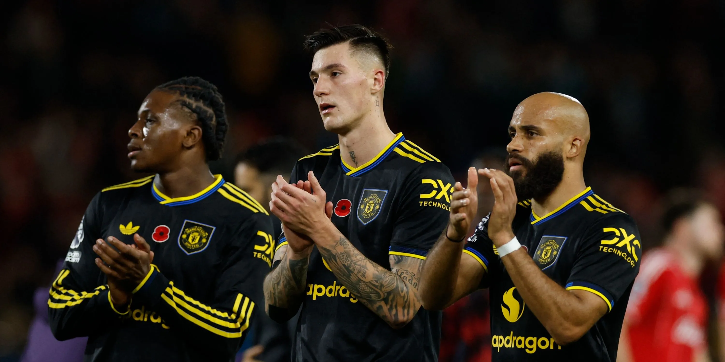 Benjamin Sesko, Bryan Mbeumo và Patrick Dorgu - ba cầu thủ chính trong cuộc xây dựng lại của Manchester United