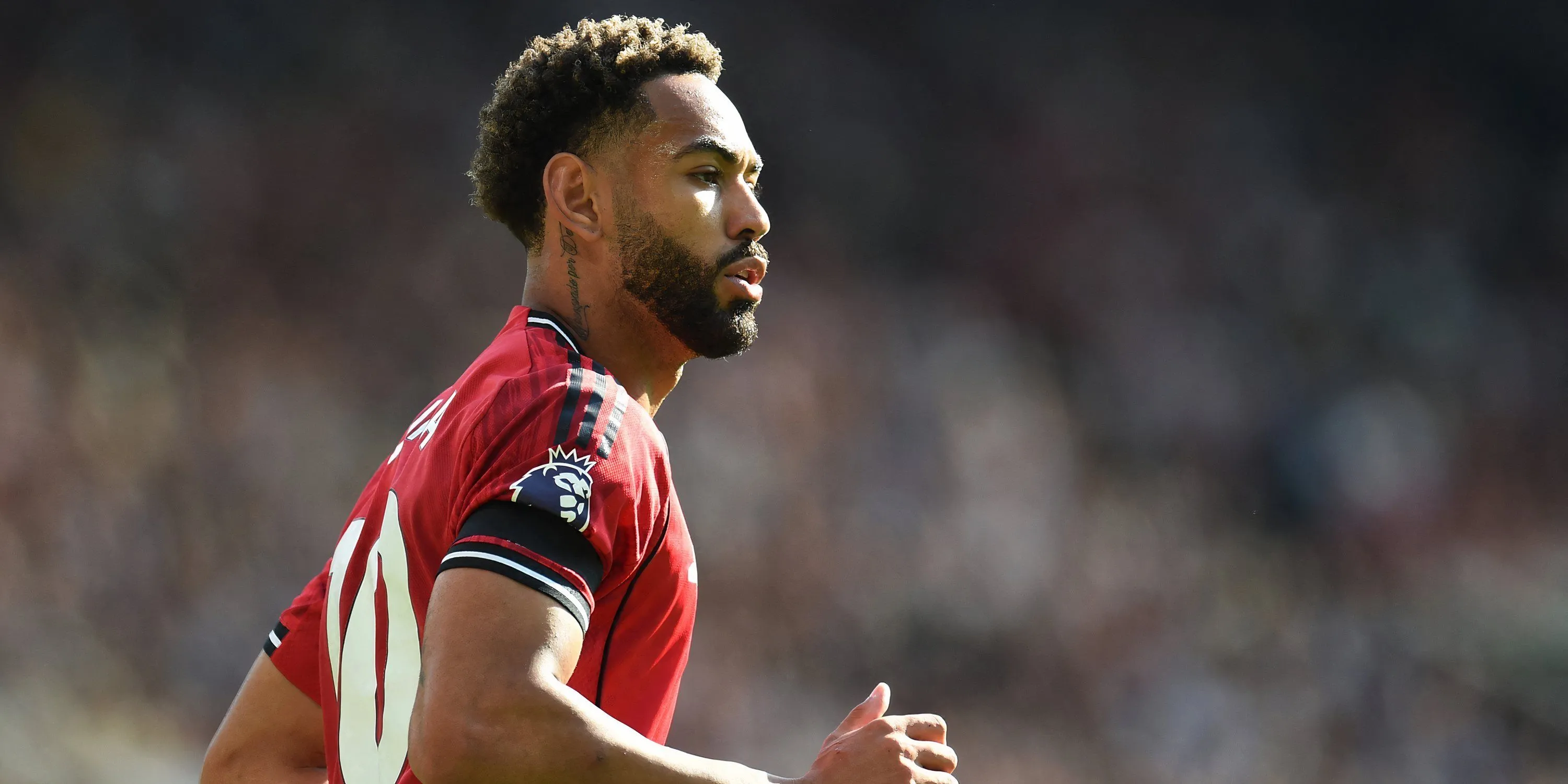 Tiền đạo Matheus Cunha thi đấu cho Manchester United