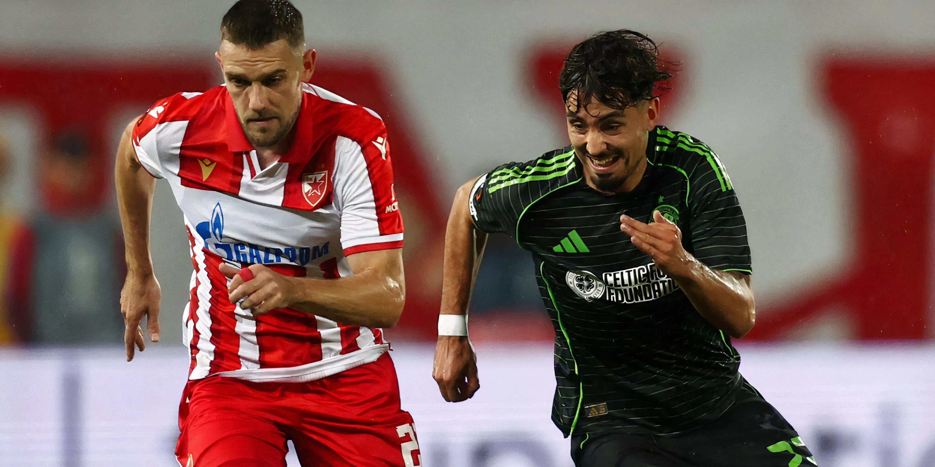 Tounekti tập luyện cùng đội bóng Celtic trước trận đấu quan trọng